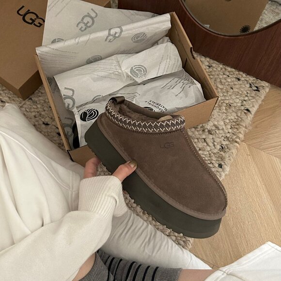 UGG Tazz Platform Shearling Lined Slipper - Picture 5 of 10